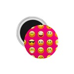 Emoji Pink 1.75  Magnet