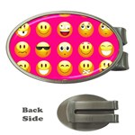 Emoji Pink Money Clip (Oval)