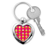 Emoji Pink Key Chain (Heart)