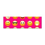 Emoji Pink Sticker (Bumper)