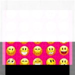 Emoji Pink Jigsaw Puzzle (Rectangular)