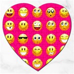 Emoji Pink Jigsaw Puzzle (Heart)