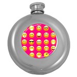 Emoji Pink Hip Flask (5 oz)