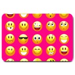 Emoji Pink Large Doormat