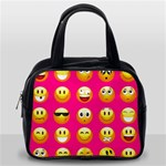 Emoji Pink Classic Handbag (One Side)