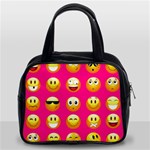 Emoji Pink Classic Handbag (Two Sides)