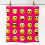 Emoji Pink Face Towel