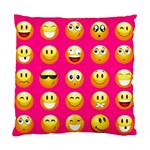 Emoji Pink Standard Cushion Case (One Side)