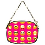 Emoji Pink Chain Purse (Two Sides)