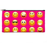 Emoji Pink Pencil Case