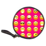 Emoji Pink Classic 20-CD Wallet