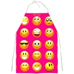 Emoji Pink Full Print Apron