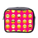 Emoji Pink Mini Toiletries Bag (Two Sides)