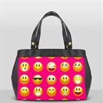 Emoji Pink Oversize Office Handbag