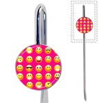 Emoji Pink Book Mark