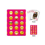 Emoji Pink Playing Cards (Mini)