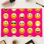 Emoji Pink Cosmetic Bag (XXL)