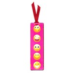 Emoji Pink Small Book Mark