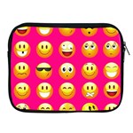 Emoji Pink Apple iPad 2/3/4 Zipper Case