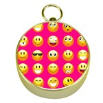 Emoji Pink Gold Compass