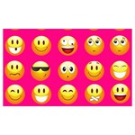 Emoji Pink Samsung Note 4 Hardshell Back Case