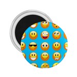 Emoji Blue 2.25  Magnet