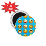 Emoji Blue 1.75  Magnet (100 pack) 