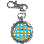 Emoji Blue Key Chain Watch