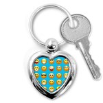 Emoji Blue Key Chain (Heart)