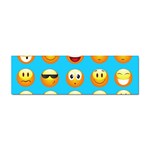 Emoji Blue Sticker (Bumper)