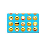 Emoji Blue Magnet (Name Card)