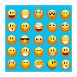 Emoji Blue Medium Glasses Cloth