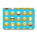 Emoji Blue Small Doormat