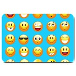 Emoji Blue Large Doormat