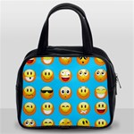 Emoji Blue Classic Handbag (Two Sides)