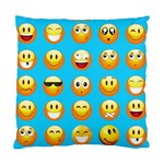 Emoji Blue Standard Cushion Case (One Side)