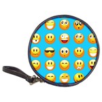 Emoji Blue Classic 20-CD Wallet