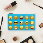 Emoji Blue Cosmetic Bag (Small)