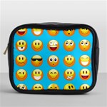 Emoji Blue Mini Toiletries Bag (One Side)