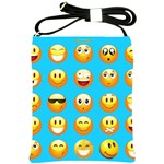 Emoji Blue Shoulder Sling Bag