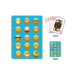 Emoji Blue Playing Cards (Mini)