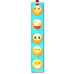 Emoji Blue Large Book Mark