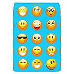 Emoji Blue Removable Flap Cover (L)