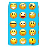 Emoji Blue Removable Flap Cover (S)