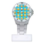 Emoji Blue Plastic Nurses Watch