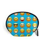 Emoji Blue Accessory Pouch (Small)