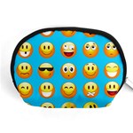 Emoji Blue Accessory Pouch (Medium)