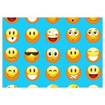 Emoji Blue Samsung Galaxy Note 4 Case (White)