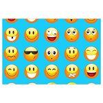 Emoji Blue Samsung Galaxy Note 4 Case (Black)