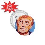 orange donald trump 1.75  Button (100 pack) 